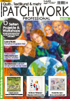 Patchwork Professional, aktuelles Heft, Patchwork, Quilten, Nähen, SPEZIAL Taschen, Anleitungen, Projekte, Zeitschrift, Magazin, Heft, 