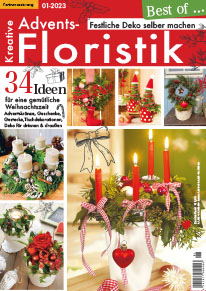 Weihnachtliche Floristik - Aktuelles Heft
