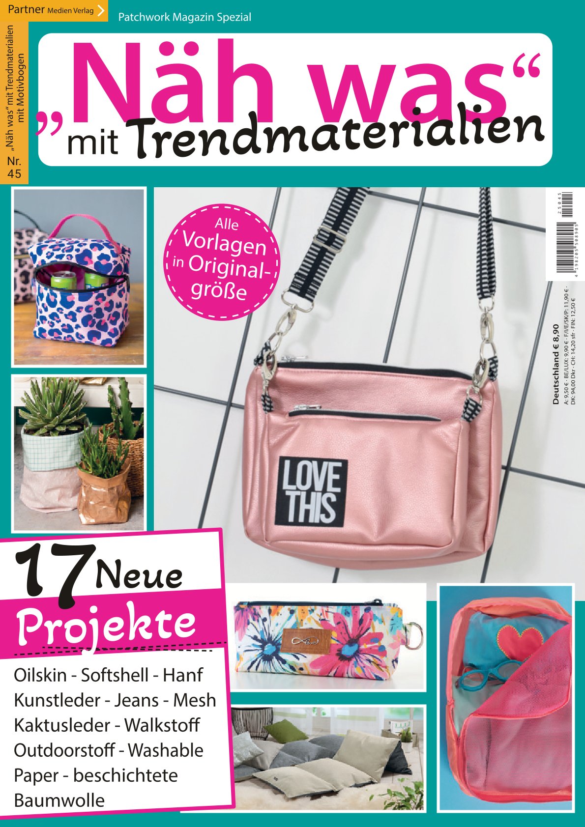 Cover Näh was mit Trendmaterialien