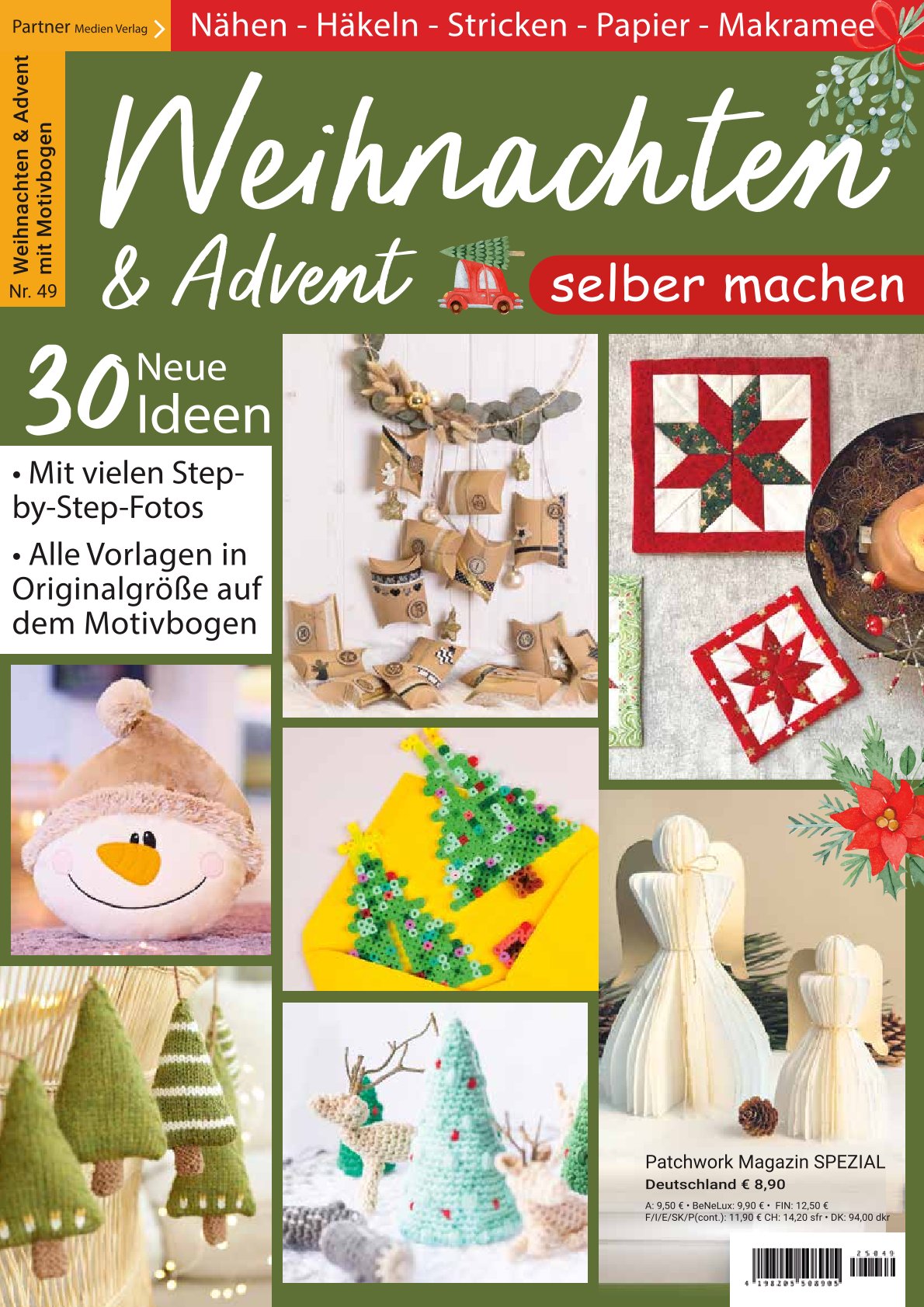 Cover Sonderheft Patchwork Magazin - Näh was mit Trendmaterialien