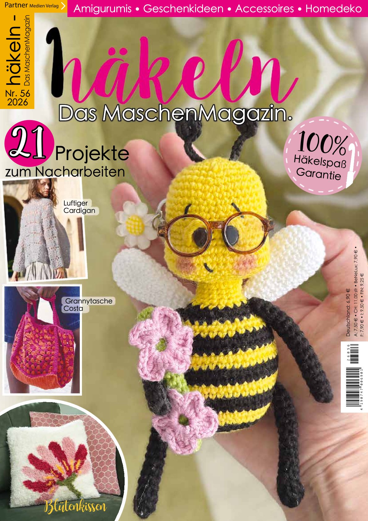 Cover häkeln - das MaschenMagazin