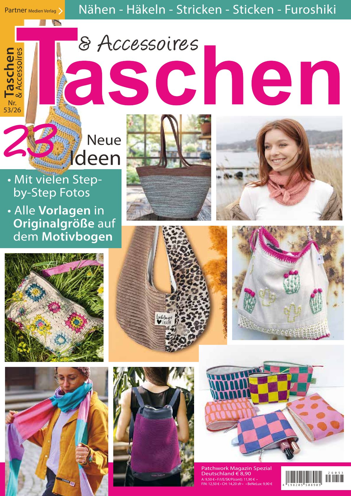 Cover Nähen & Patchwork  Taschen selber machen