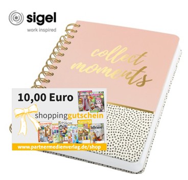 JolieSpiralbuch und Gutschein