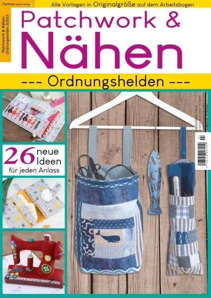 Patchwork und Nähen 03/2023 - Ordnungshelden Printausgabe oder E-Paper