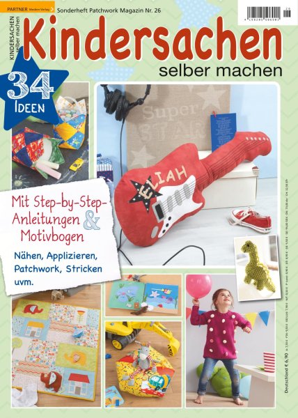 Kindersachen selber machen - Patchwork Magazin Sonderheft 26/2019 Printausgabe
