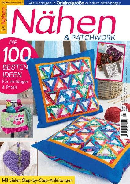 Nähen und Patchwork 01/2024 - Die 100 besten Ideen