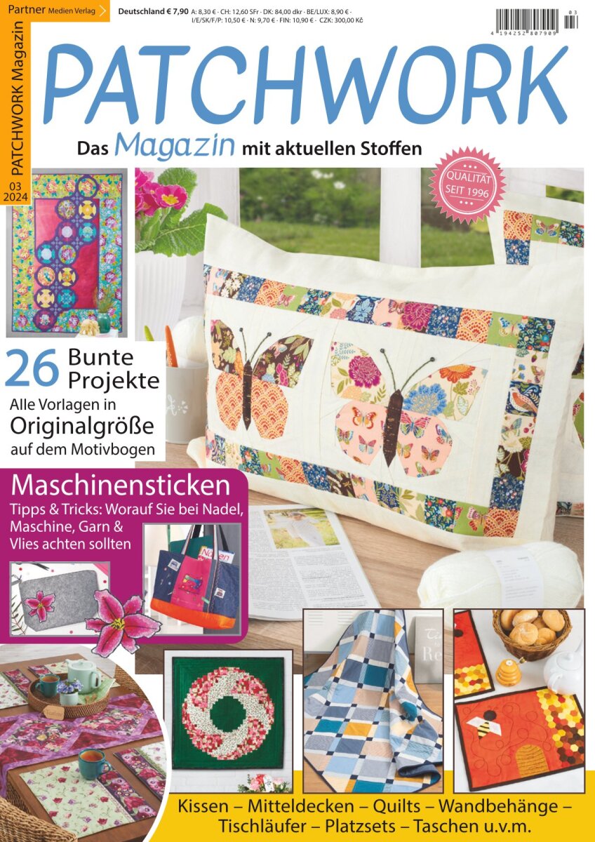 Patchwork Magazin 2/2026, 7,90