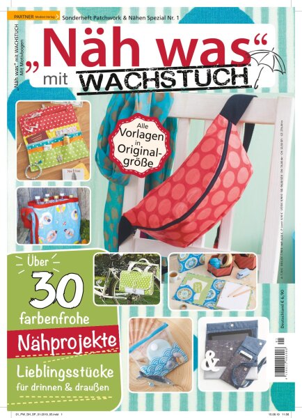 Näh was mit Wachstuch - PN SH 1/2019 Printausgabe