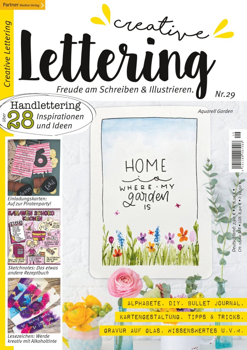 Partner A Lettering Creative Lettering 29/2024 Printausgabe, 7,90