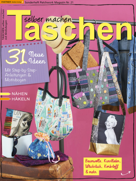 Taschen selber machen - Patchwork Magazin Sonderheft 21/2018 Printausgabe