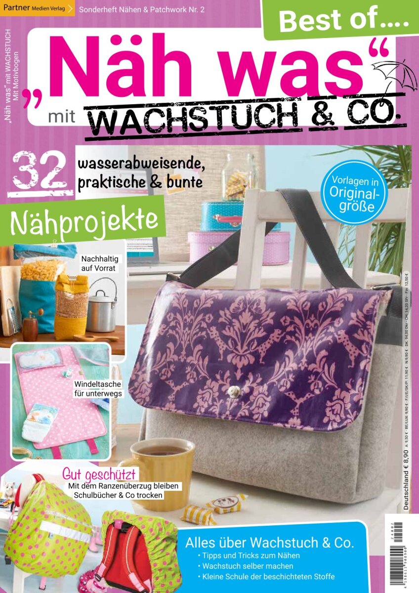 Näh was mit Wachstuch NP SH 2/2024, 7,90 €