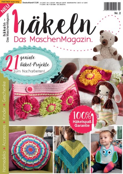 Häkeln-das Maschenmagazin 2/2016 - 21 Häkel Projekte E-Paper