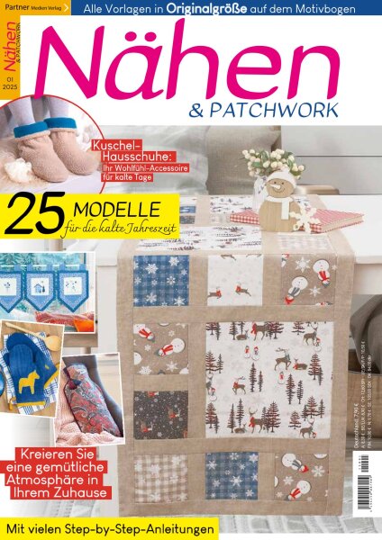 Nähen und Patchwork 01/2025 - Winter Printausgabe