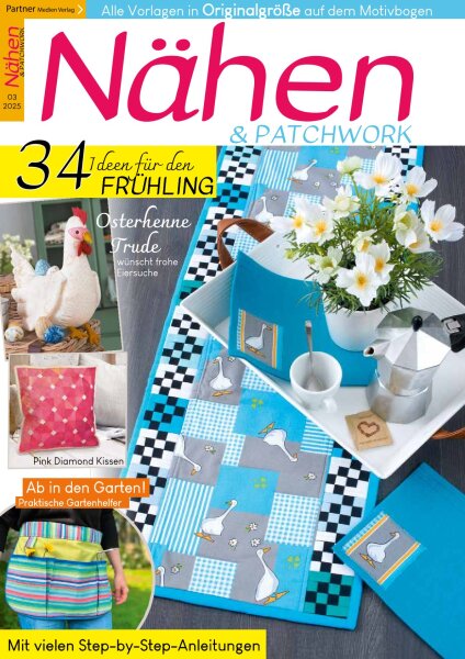 Nähen und Patchwork 03/2025 - Frühling E-Paper