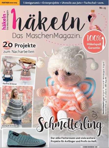 Häkeln-das Maschenmagazin 25/2021 - Schmetterling Printausgabe