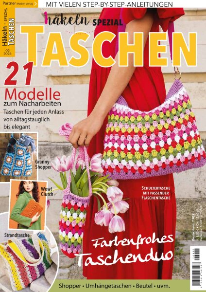 Taschen - Häkeln Spezial 2/2026 E-Paper