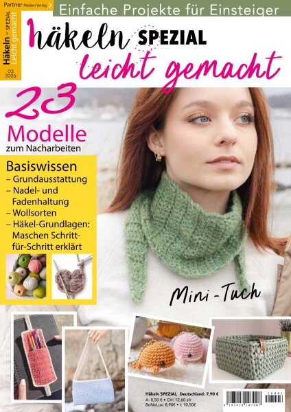 häkeln leicht gemacht  - Häkeln Spezial 3/2026 Printausgabe