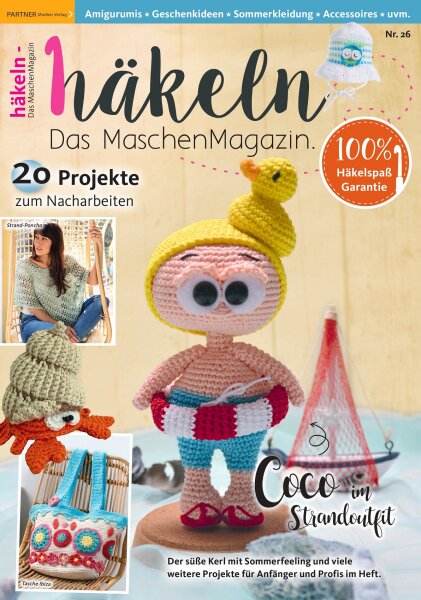 Häkeln-das Maschenmagazin 26/2021 - COCO im Strandoutfit