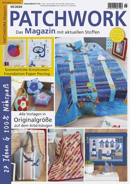 Patchwork Magazin 5/2020 - Sommerliche Kreationen Printausgabe