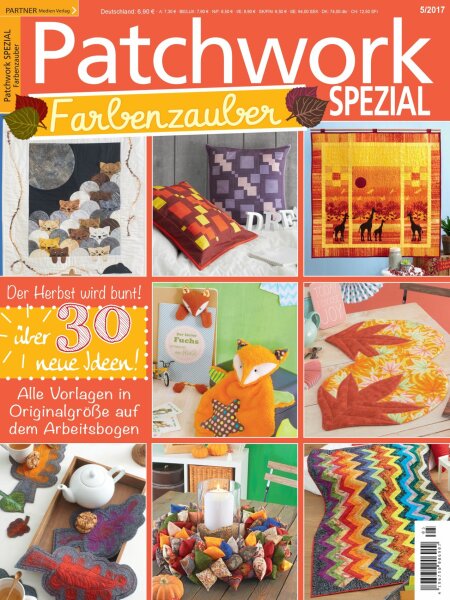 Patchwork und Nähen 5/2017 - Farbenzauber E-Paper