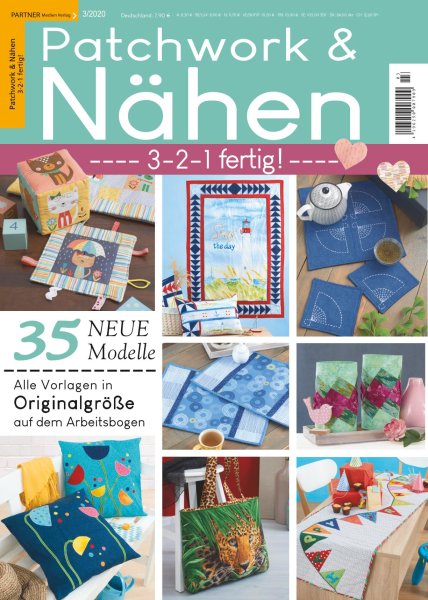 Patchwork und Nähen 3/2020 - 3-2-1 fertig! E-Paper