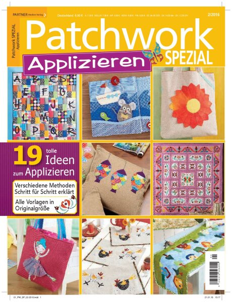 Patchwork und Nähen 2/2016 - Applizieren E-Paper