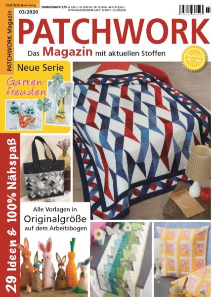 Patchwork Magazin 3/2020 Printausgabe oder E-Paper