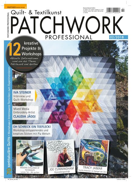 Patchwork Professional 2/2018 Printausgabeoder E-Paper