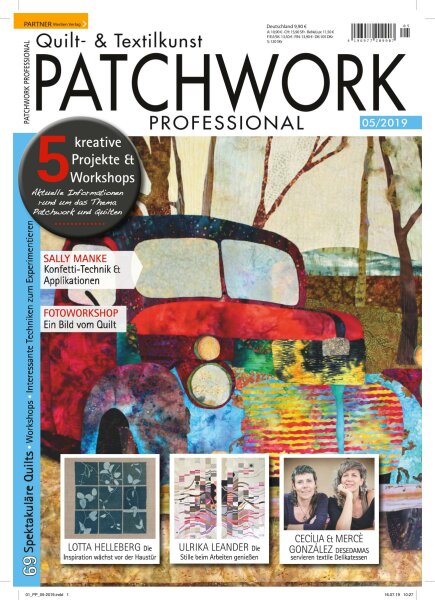 Patchwork Professional 5/2019 Printausgabe oder E-Paper