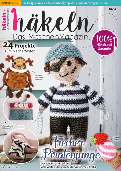 Häkeln-das Maschenmagazin 14/2019 - Frecher Piratenjunge E-Paper