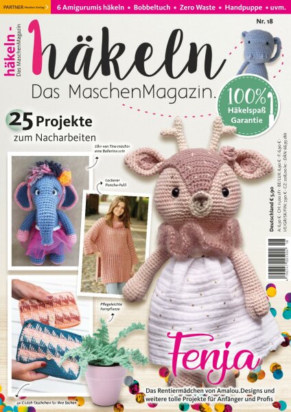 Häkeln-das Maschenmagazin 18/2020 - Rentiermädchen Fenja