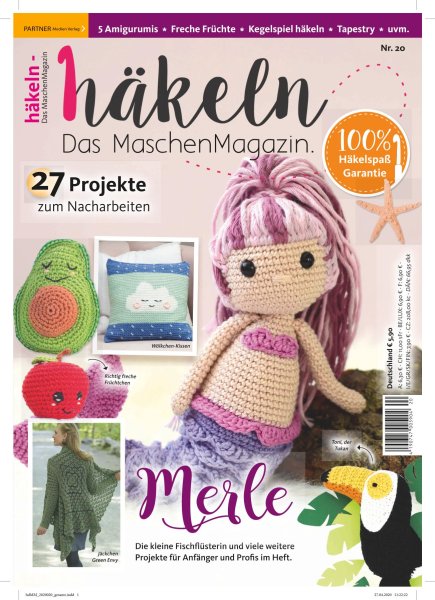 Häkeln-das Maschenmagazin 20/2020 - Merle E-Paper