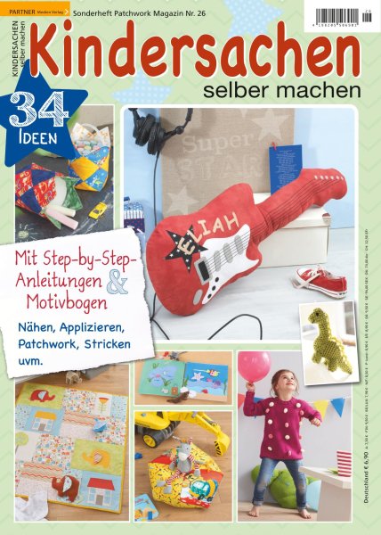 Kindersachen selber machen - Patchwork Magazin Sonderheft 26/2019 Printausgabe oder E-Paper