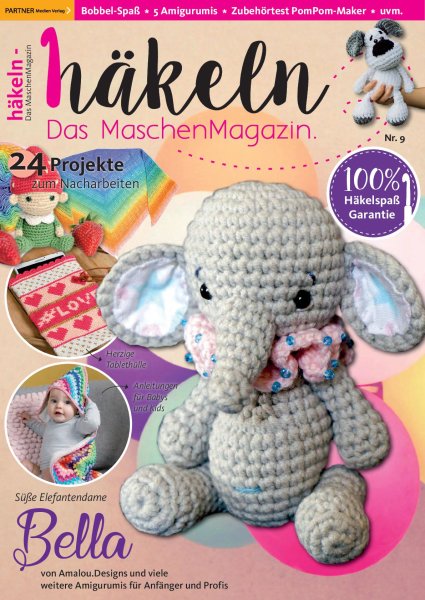 Häkeln-das Maschenmagazin 9/2018 - Elefantendame Bella Printausgabe oder E-Paper