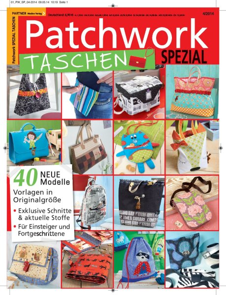 Patchwork und Nähen 4/2014 - Taschen E-Paper