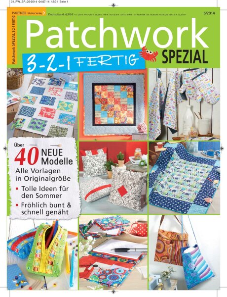 Patchwork und Nähen 5/2014 - 3-2-1 Fertig E-Paper