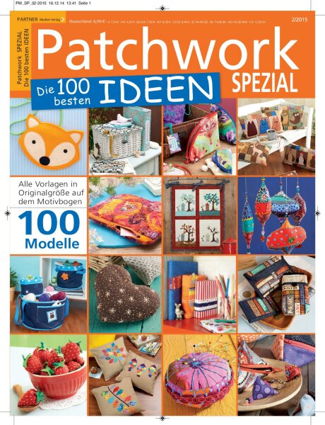 Patchwork und Nähen 2/2015 - Die 100 besten Ideen E-Paper