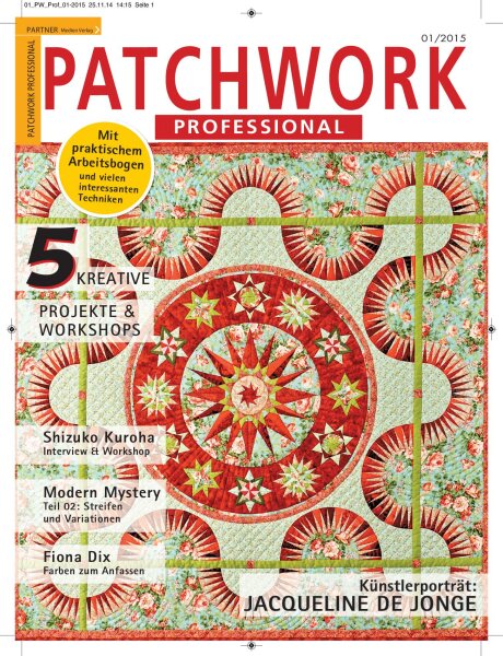 Patchwork Professional 1/2015 Printausgabe oder E-Paper