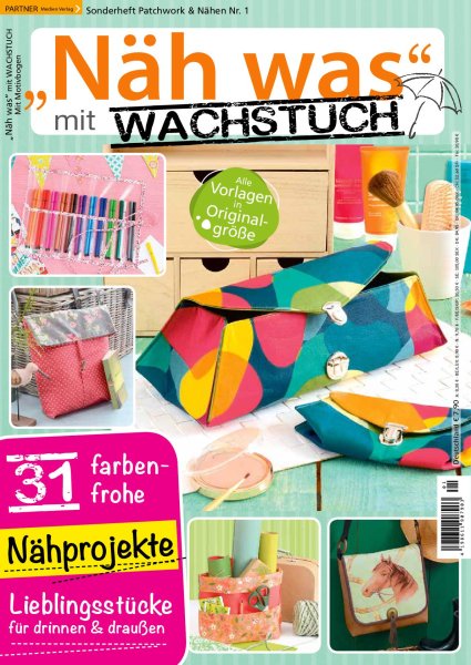Näh was mit Wachstuch 1/2022 Printausgabe oder E-Paper